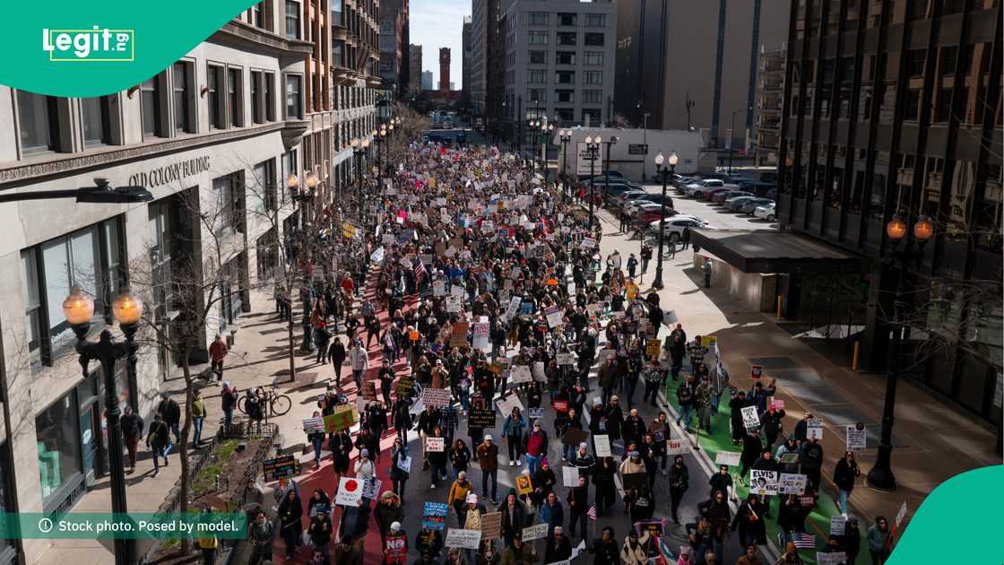 Zanga zangar adawa da gwamnatin Trump ta barke a Amurka