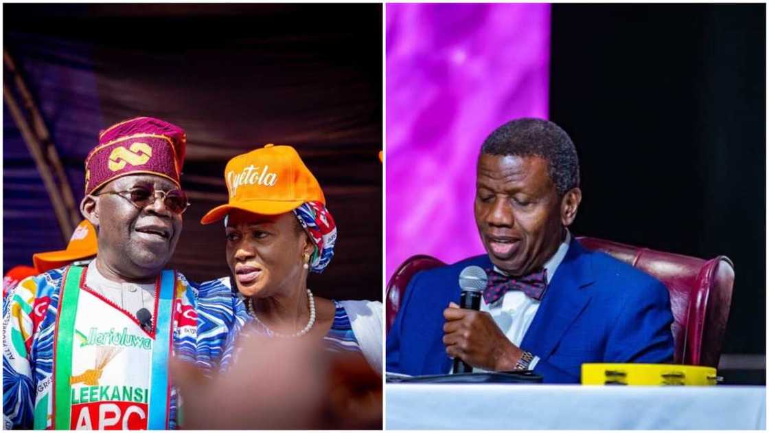 Tinubu/Pastor Adeboye/2023 Presidential Election/Muslim-Muslim Ticket