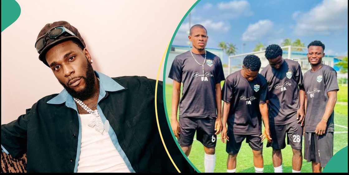 Burna Boy launches football academy Burna Boy launches football academy