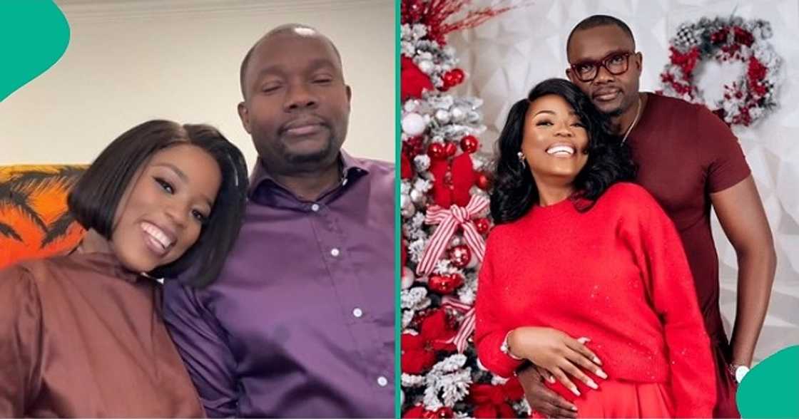 Lady who married man who's 20 years older than her celebrates Lady who married man who's 20 years older than her celebrates