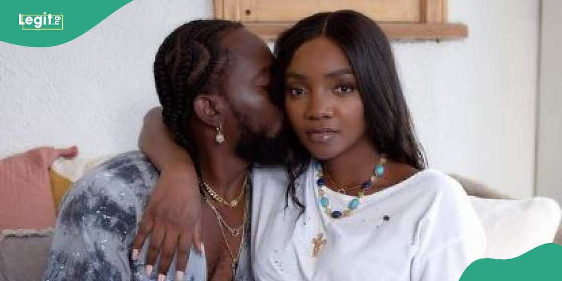Singers Adekunle Gold and Simi Singers Adekunle Gold and Simi