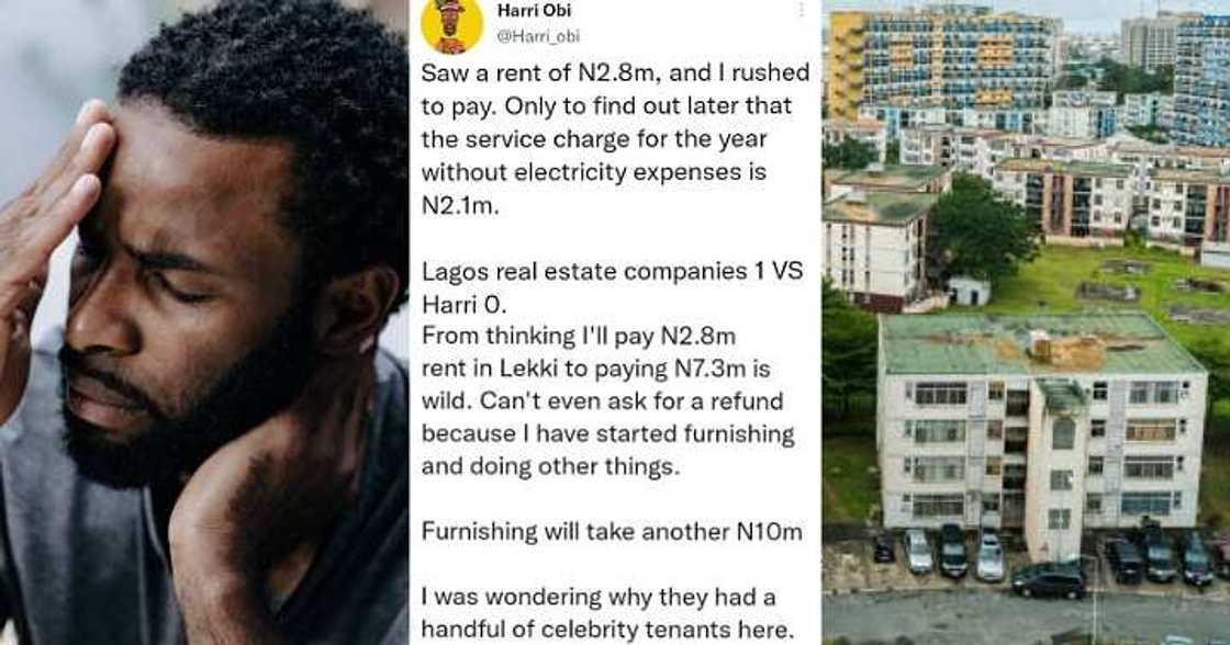 Man cries out after renting house in Lekki Man cries out after renting house in Lekki