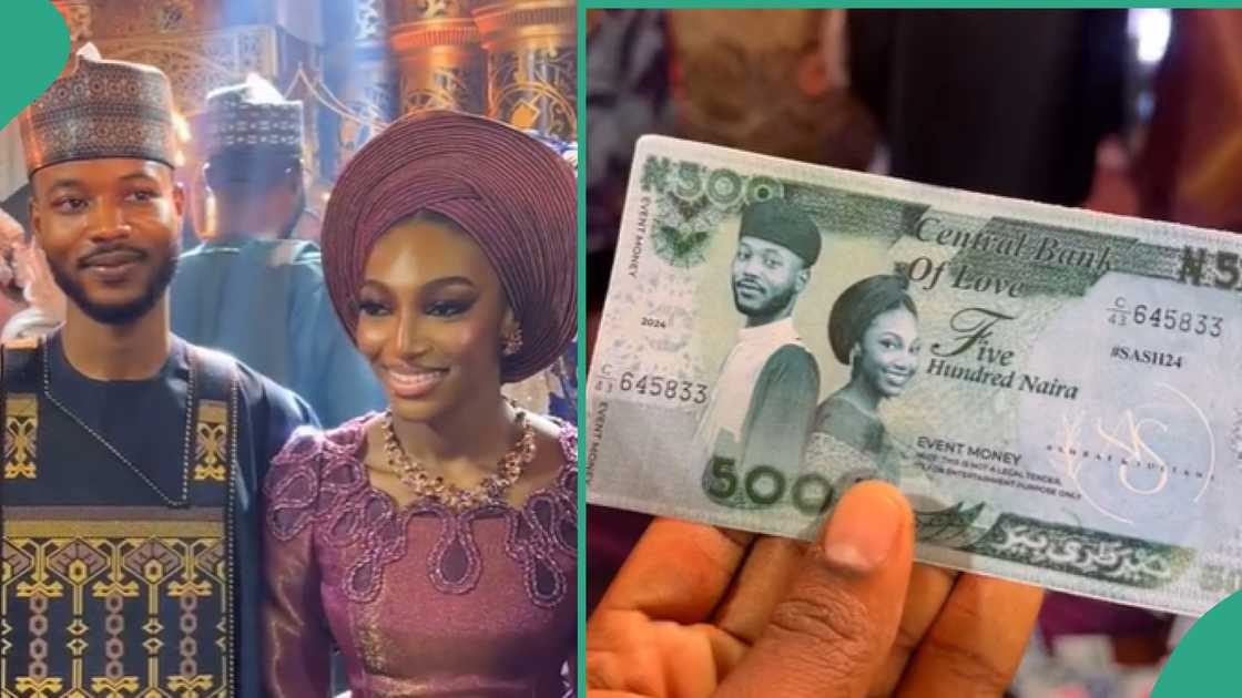 Couple prints their faces on fake 500 naira notes.