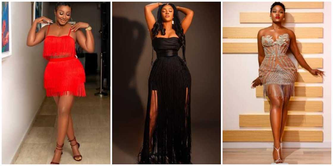 Photos of some Nigerian celebrities.