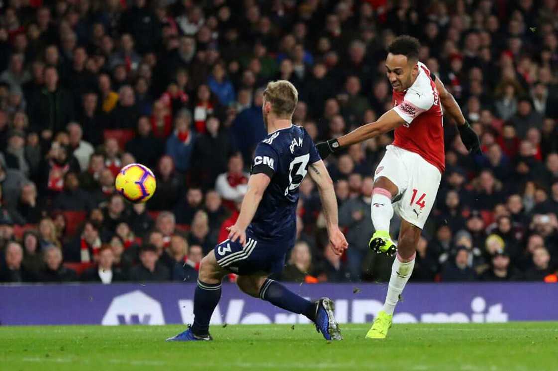 Salah, Mane, da Aubameyang sun fi kowa kwallaye a Firimiya Salah, Mane, da Aubameyang sun fi kowa kwallaye a Firimiya