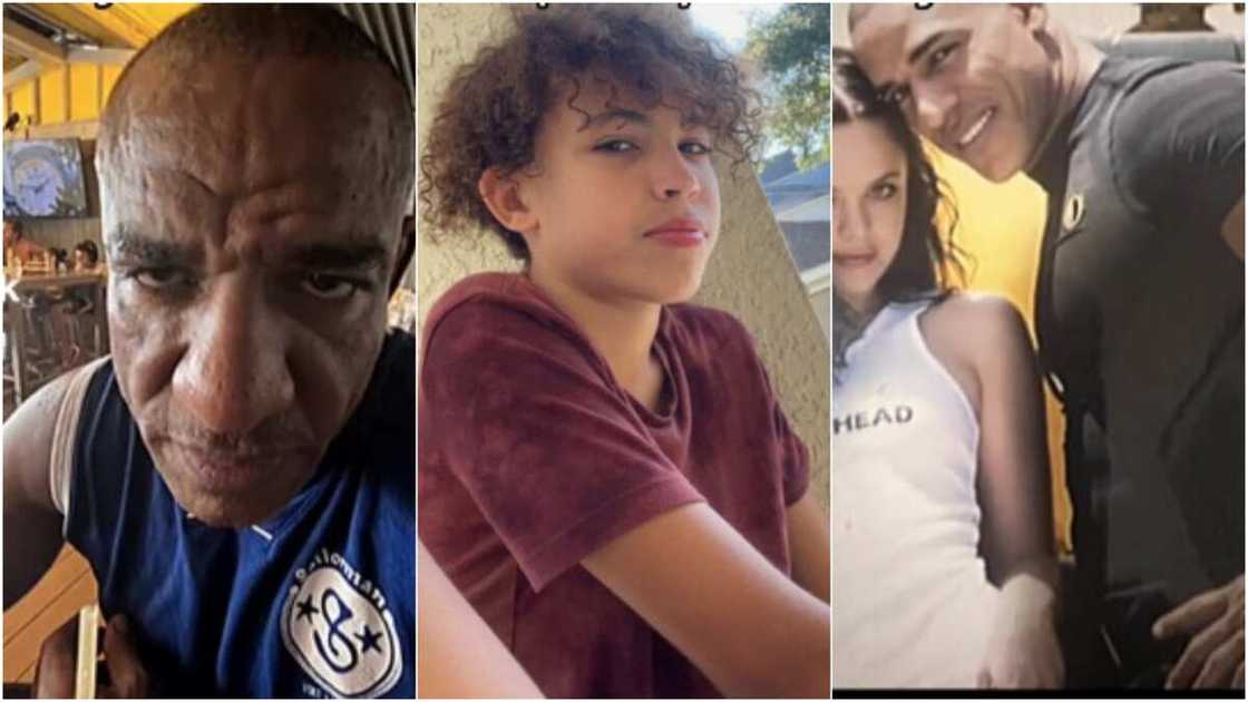 Boy causes stir with dad's throwback pictures. Boy causes stir with dad's throwback pictures.