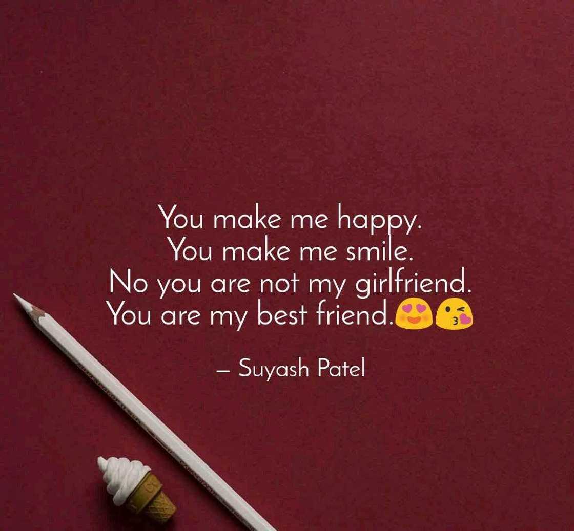 You make me happy You make me happy