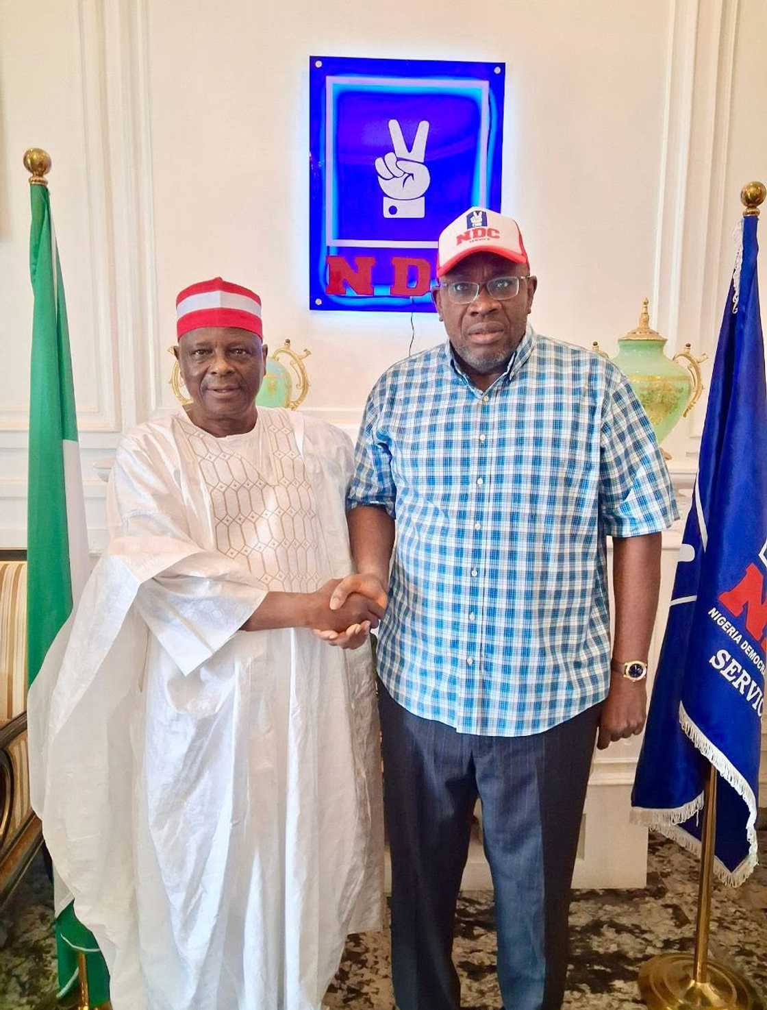 Henry Seriake Dickson﻿ da Rabiu Kwankwaso
