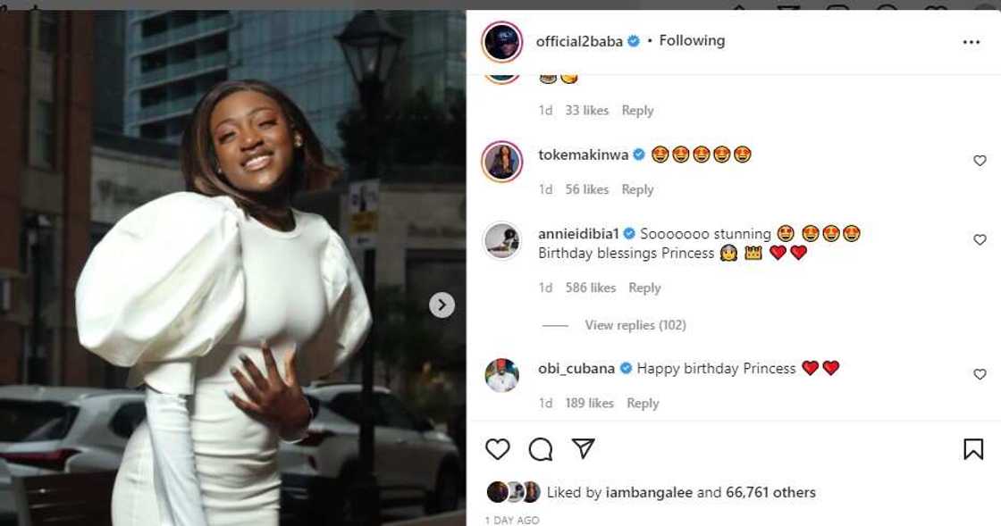 Mixed Reactions As Annie Idibia Melts Hearts With Birthday Message to Pero Adeniyi’s Daughter With 2Baba Mixed Reactions As Annie Idibia Melts Hearts With Birthday Message to Pero Adeniyi’s Daughter With 2Baba