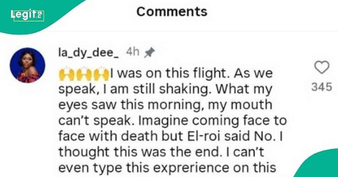 Lady who boarded flight that skidded off runway expresses fear. Lady who boarded flight that skidded off runway expresses fear.