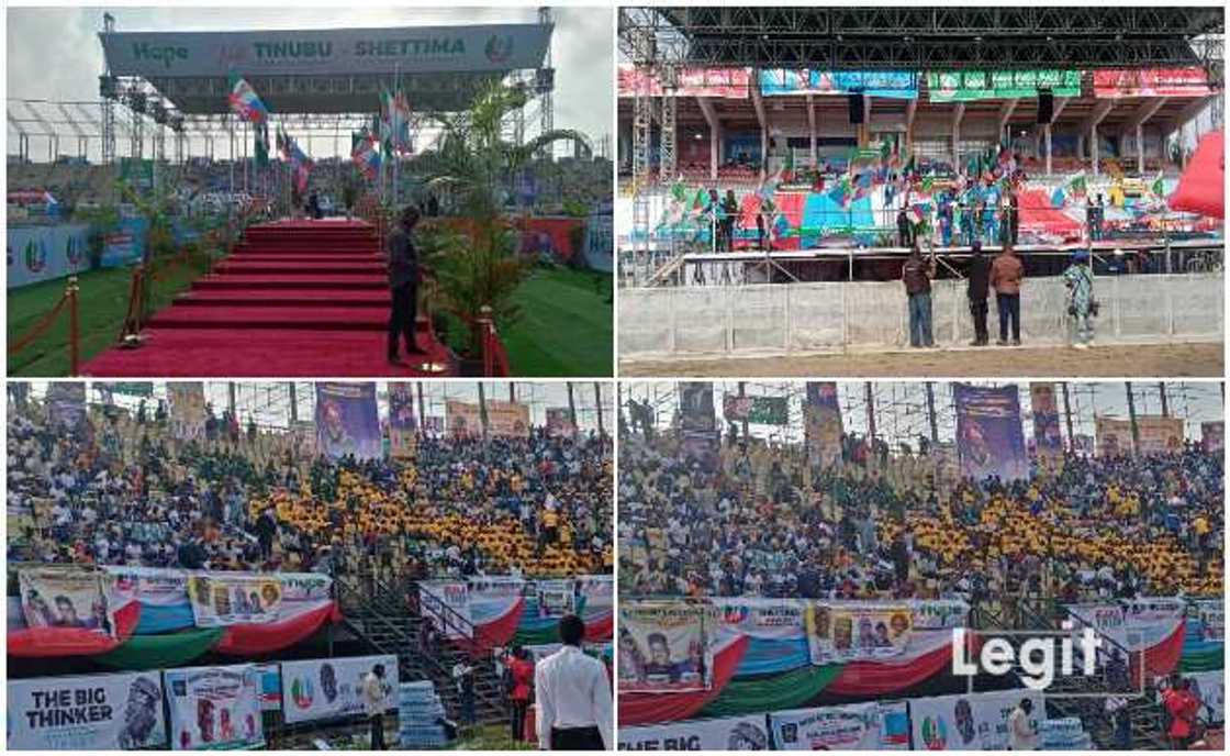 Tinubu presidential campaign rally in Lagos Tinubu presidential campaign rally in Lagos