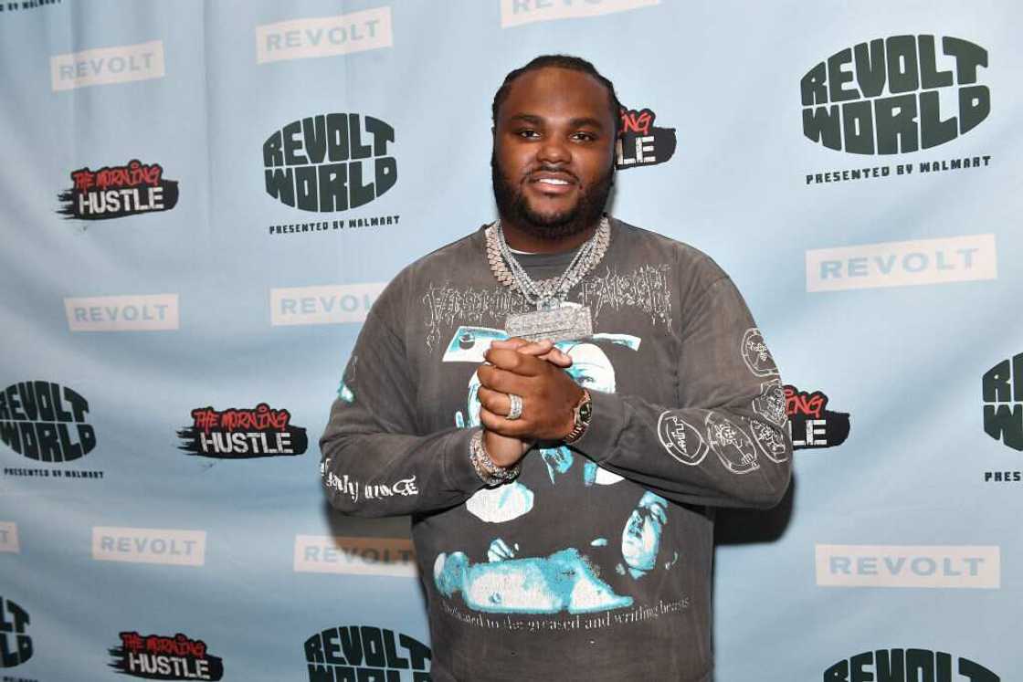 Rapper Tee Grizzley at the REVOLT World 2023