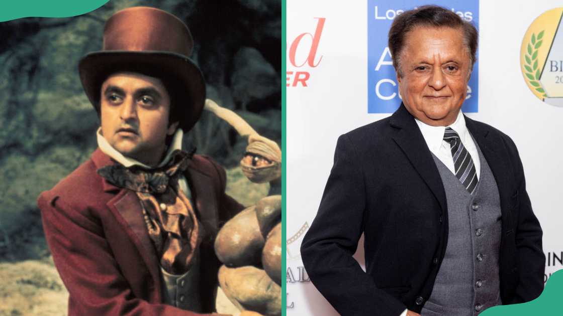 Deep Roy in 1983 (L). Deep Roy now (R).