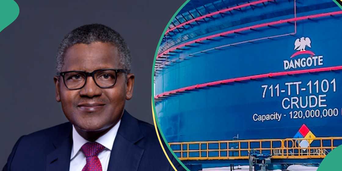 Dangote refinery’s operation crashes petrol importation. Dangote refinery’s operation crashes petrol importation.
