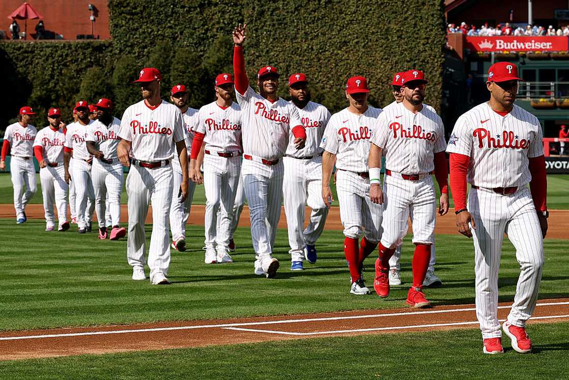 The Philadelphia Phillies in Philadelphia, Pennsylvania