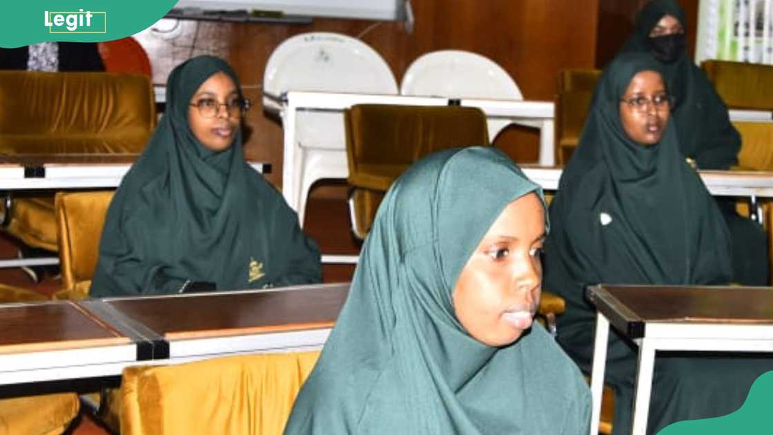 Students in class at Ahmadu Bello University