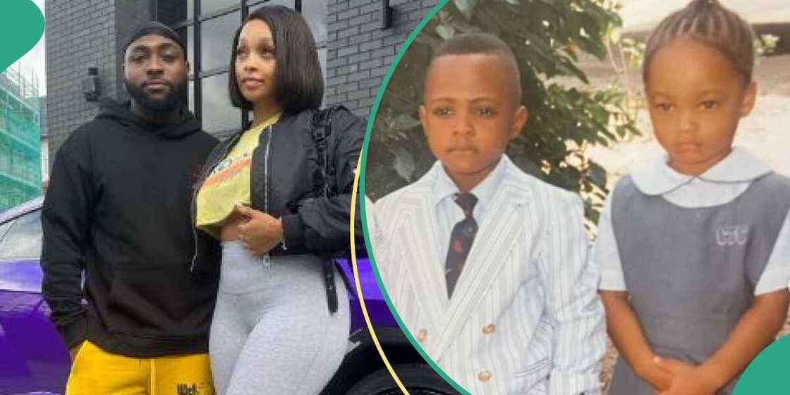 Nigerian singer Davido and his cousin Nigerian singer Davido and his cousin