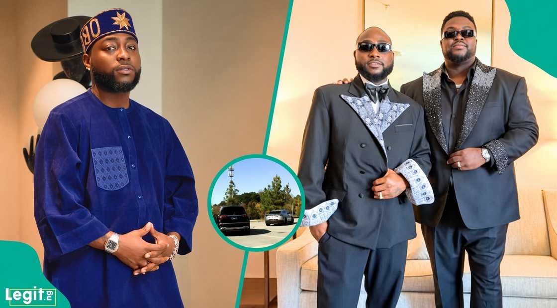 Davido reacts as elder brother Adewale Adeleke takes delivery of a brand-new Mercedes-Maybach and Lamborghini Urus in one day Davido reacts as elder brother Adewale Adeleke takes delivery of a brand-new Mercedes-Maybach and Lamborghini Urus in one day