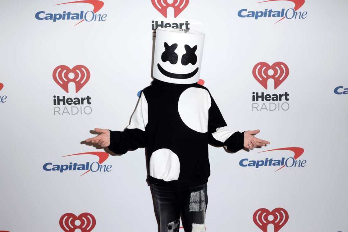 Marshmello attends iHeartRadio Y100's Jingle Ball in Florida Marshmello attends iHeartRadio Y100's Jingle Ball in Florida