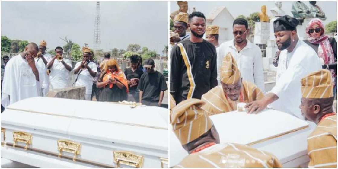 Skales buries mum