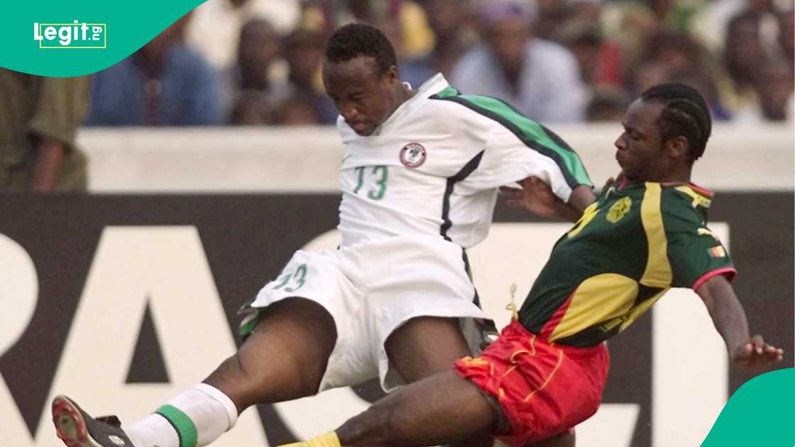 Tijani Babangida, Super Eagles, Nigeria, AFCON 2000, Cameroon.