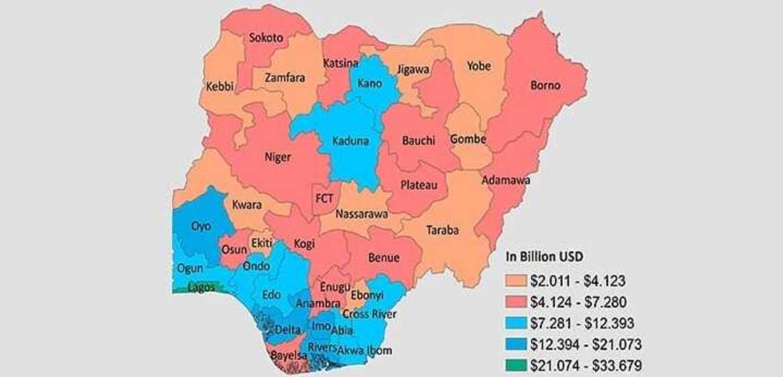 how many Igbo states are in Nigeria