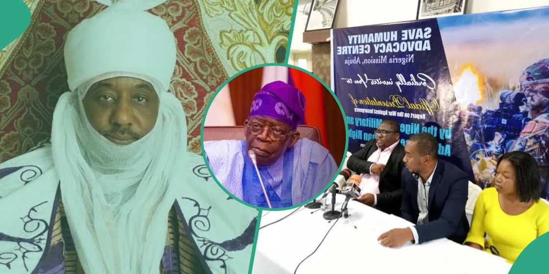 An kai karar Sunusi ga Tinubu kan matsalar masarautun Kano