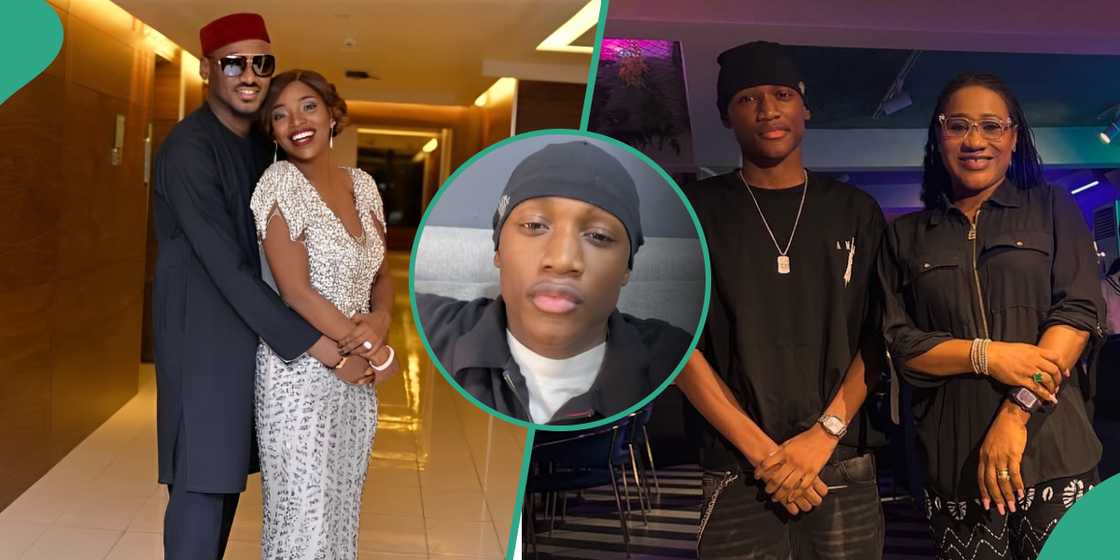 2Baba's son, Nino, marks Mother's Day with new post in a special way as he celebrates his mother Sunmbo and Annie Idibia. 2Baba's son, Nino, marks Mother's Day with new post in a special way as he celebrates his mother Sunmbo and Annie Idibia.