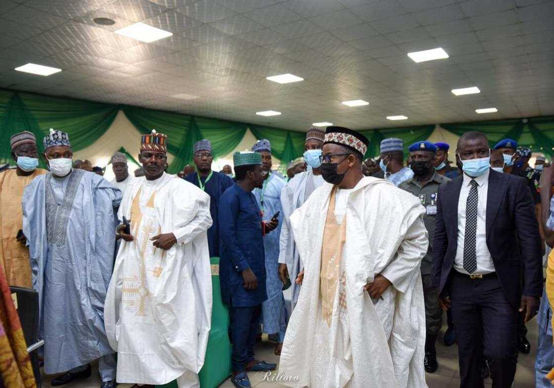 Gwamna Bala Muhammad ya halarci taron jin bahasi kan garambawul wa kundin tsarin mulki Gwamna Bala Muhammad ya halarci taron jin bahasi kan garambawul wa kundin tsarin mulki