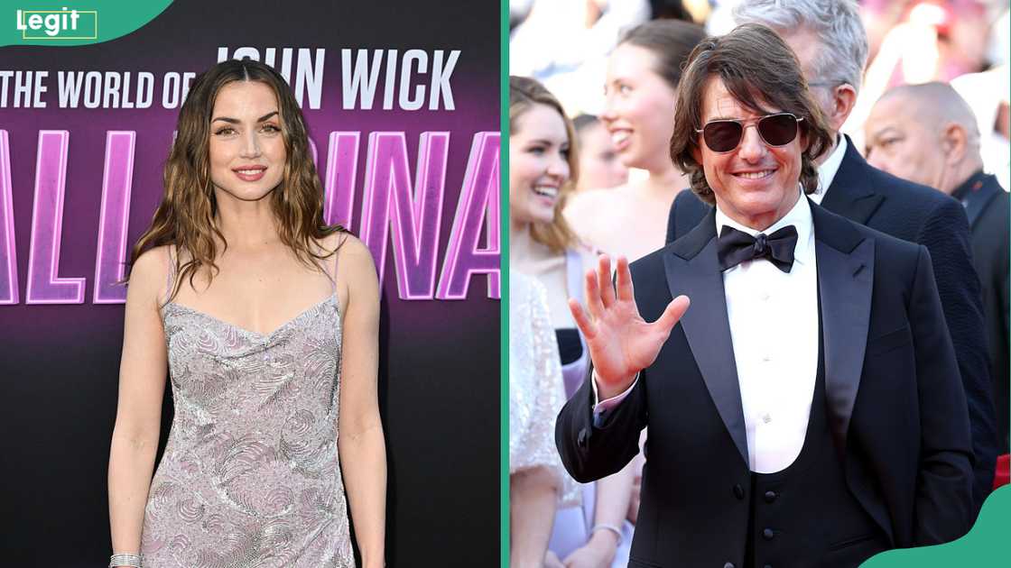 Ana de Armas and Tom Cruise Ana de Armas and Tom Cruise