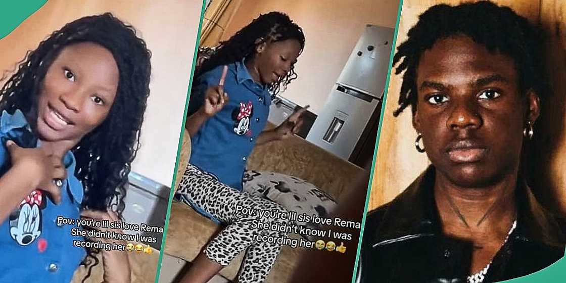 Nigerian girl sings Rema's new song Ozeba Nigerian girl sings Rema's new song Ozeba