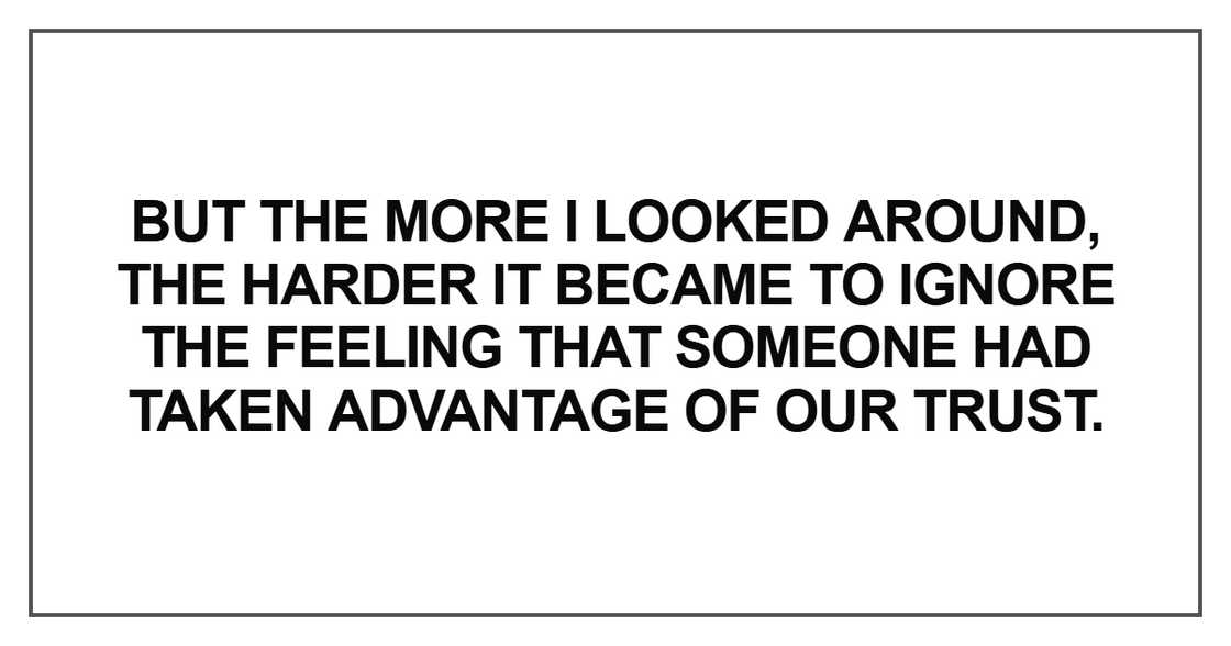 But the more I looked around, the harder But the more I looked around, the harder
