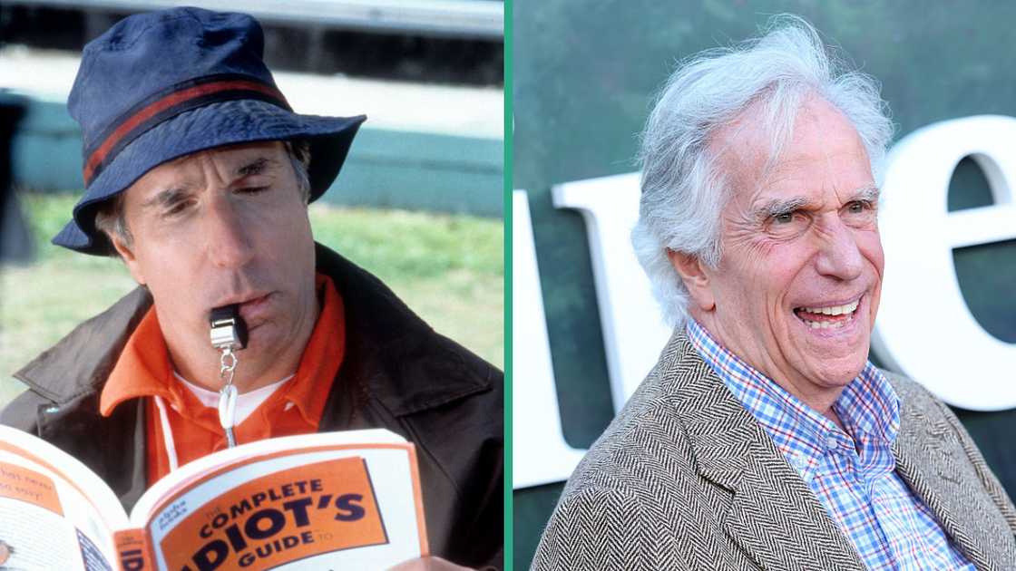 Henry Winkler then and now. Henry Winkler then and now.