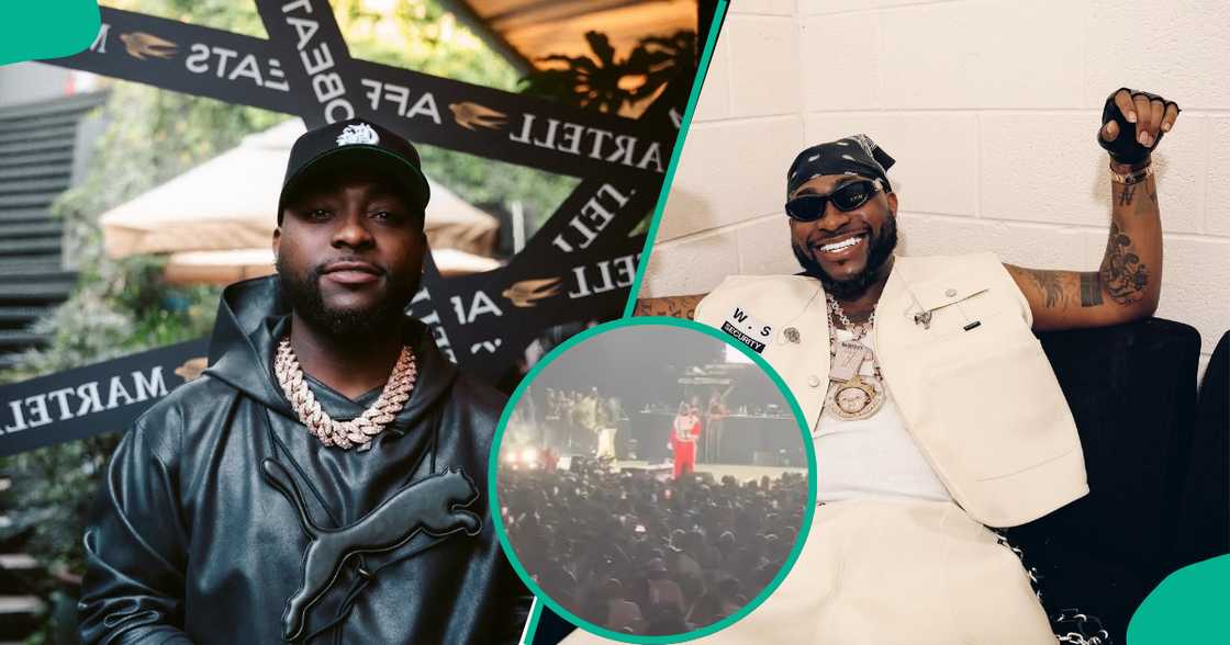 Davido wows netizens as he gifts a female fan $5K. Davido wows netizens as he gifts a female fan $5K.