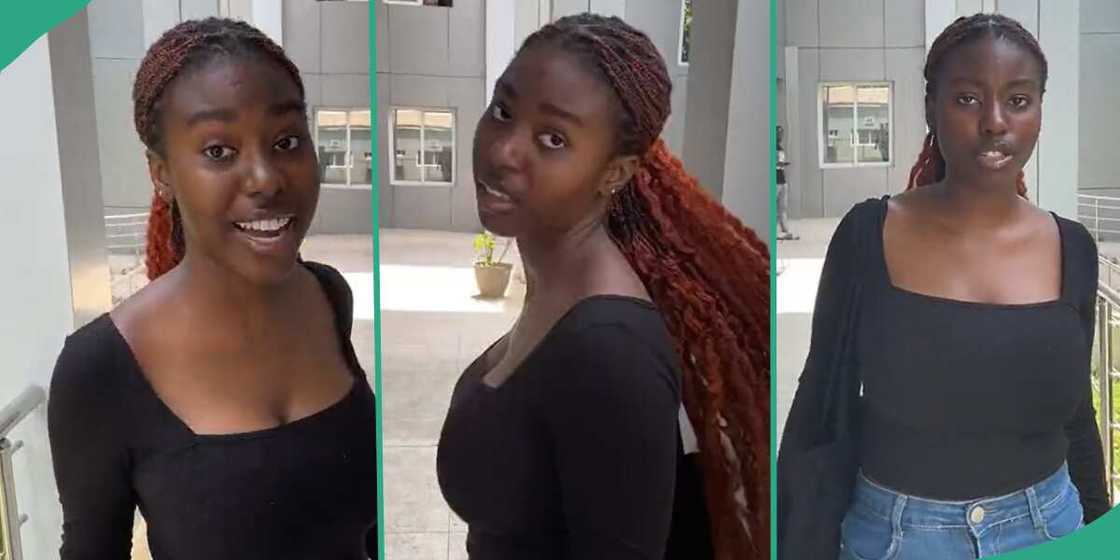 Nigerian student who changed her course from law to fisheries. Nigerian student who changed her course from law to fisheries.