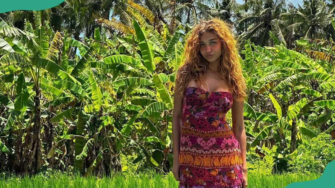 Cierra Ortega looks on in a photo Cierra Ortega looks on in a photo