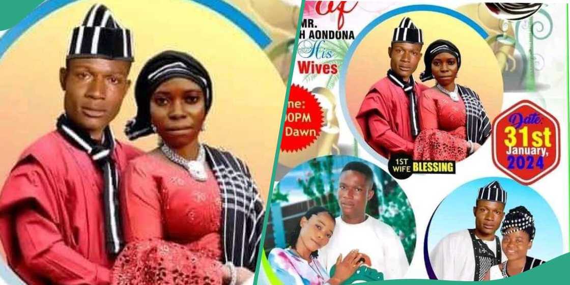 Dan Najeriya ya angwance da 'yan mata uku a rana daya. Dan Najeriya ya angwance da 'yan mata uku a rana daya.