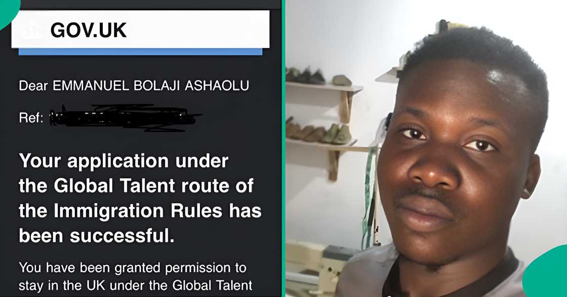 Nigerian shoemaker gets Global Talent visa in UK, people react Nigerian shoemaker gets Global Talent visa in UK, people react
