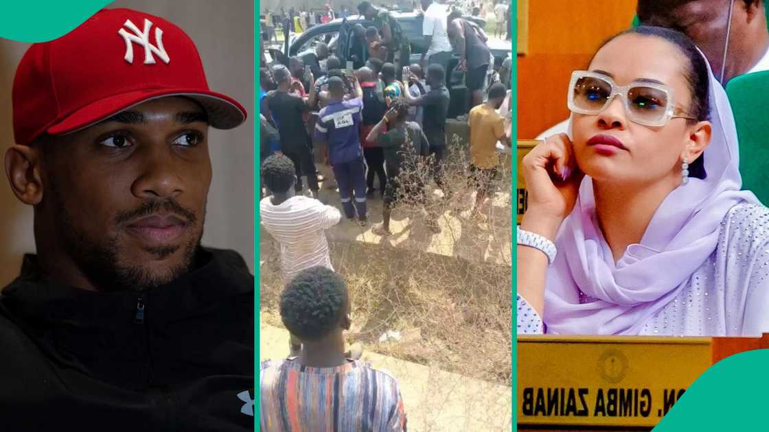 Senator Natasha Akpoti-Uduaghan reacts as boxing star Anthony Joshua narrowly escapes death in Ogun, urging FRSC action on road safety. Senator Natasha Akpoti-Uduaghan reacts as boxing star Anthony Joshua narrowly escapes death in Ogun, urging FRSC action on road safety.