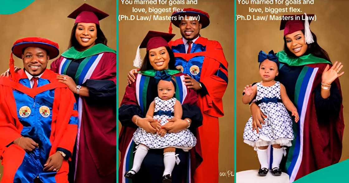 Woman Becomes Law Master's Graduate as Husband Bags PhD in Law Woman Becomes Law Master's Graduate as Husband Bags PhD in Law