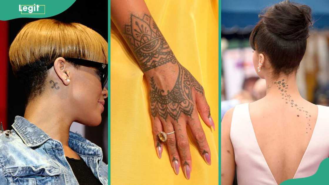 Rihanna's tattoos Rihanna's tattoos