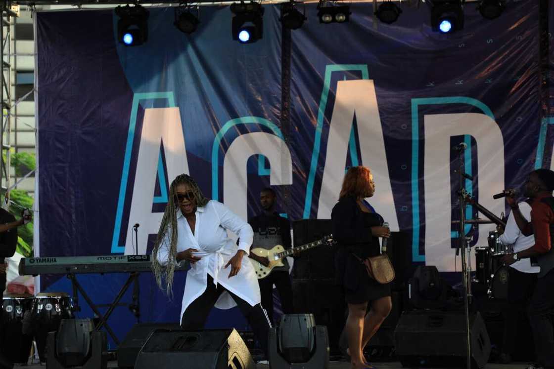 Johnny Drille, Waje thrills crowd as ACADAFEST 2019 raises N10m for 20 students Johnny Drille, Waje thrills crowd as ACADAFEST 2019 raises N10m for 20 students