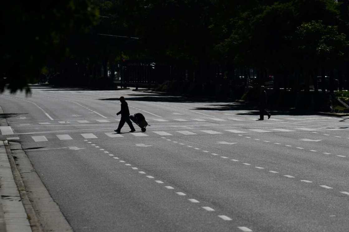 The streets of Buenos Aires were quieter than usual amid a general strike The streets of Buenos Aires were quieter than usual amid a general strike