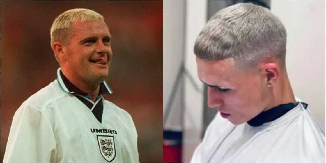 Fans tip Man City star Foden to become hero after dying hair like England's Euro 96' legend Fans tip Man City star Foden to become hero after dying hair like England's Euro 96' legend