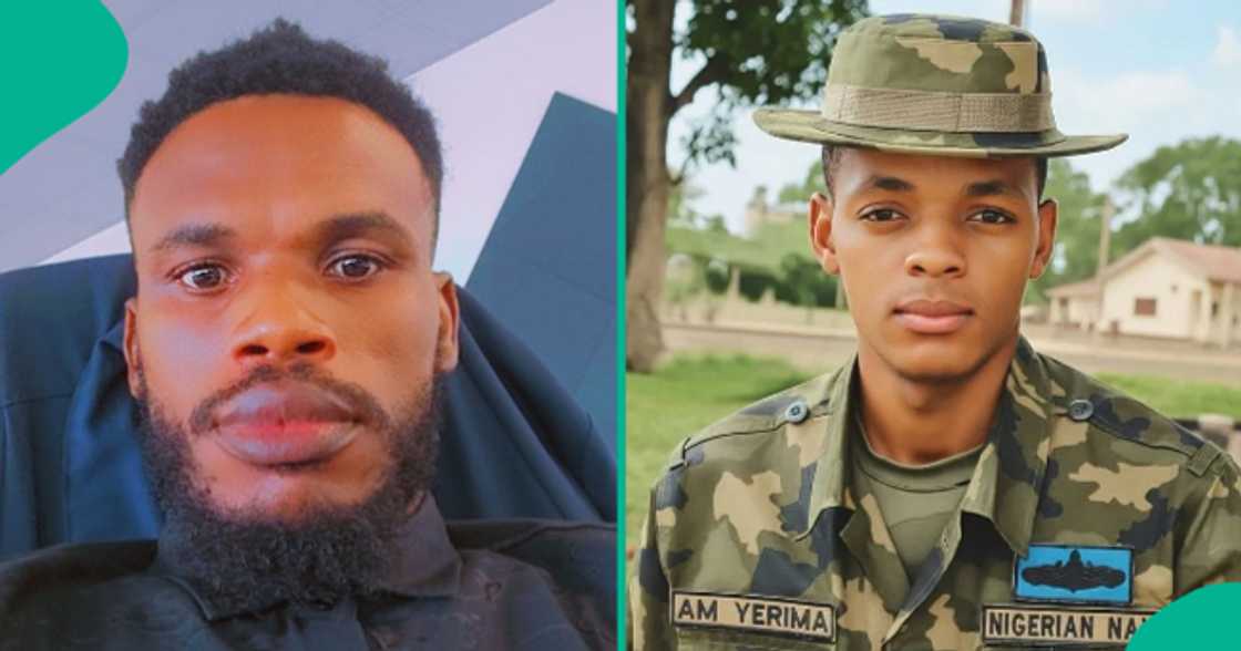 Lieutenant Yerima's alleged date of birth shared online by his childhood friend.