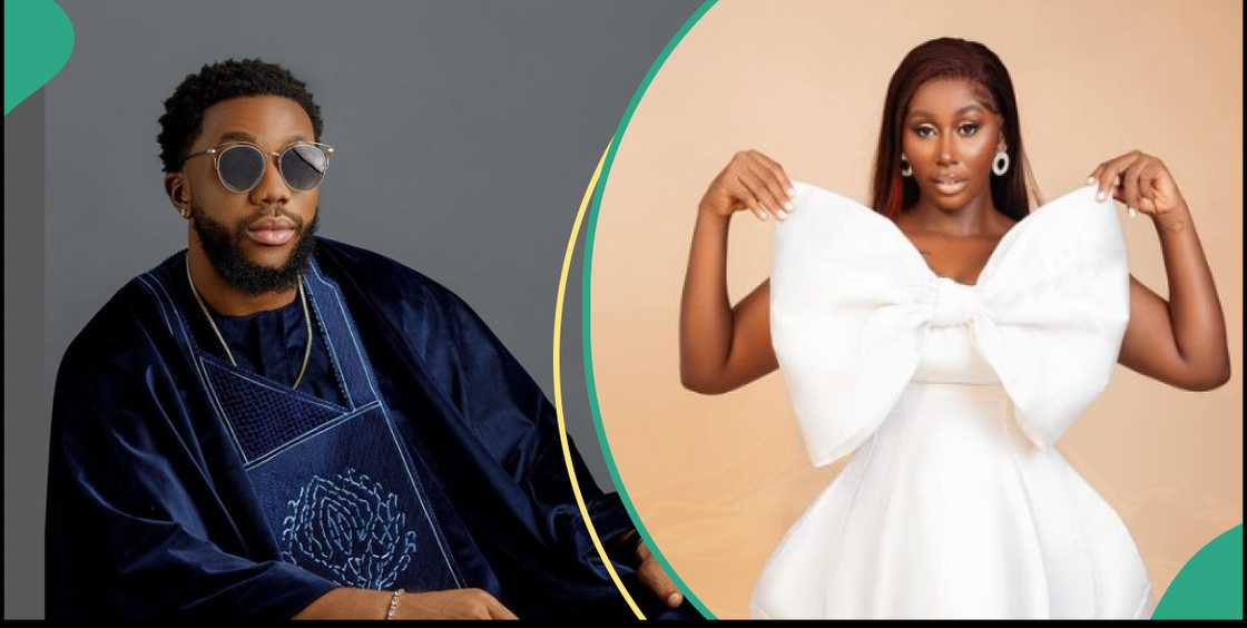 BBNaija Sooj gifts Nelly his grandmother's neckpiece BBNaija Sooj gifts Nelly his grandmother's neckpiece