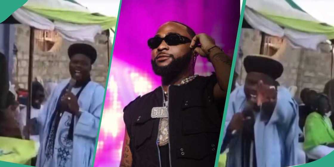 Muslim cleric sings Davido's song to preach. Muslim cleric sings Davido's song to preach.