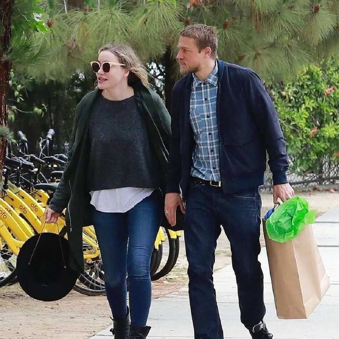 Charlie Hunnam's girlfriend Charlie Hunnam's girlfriend