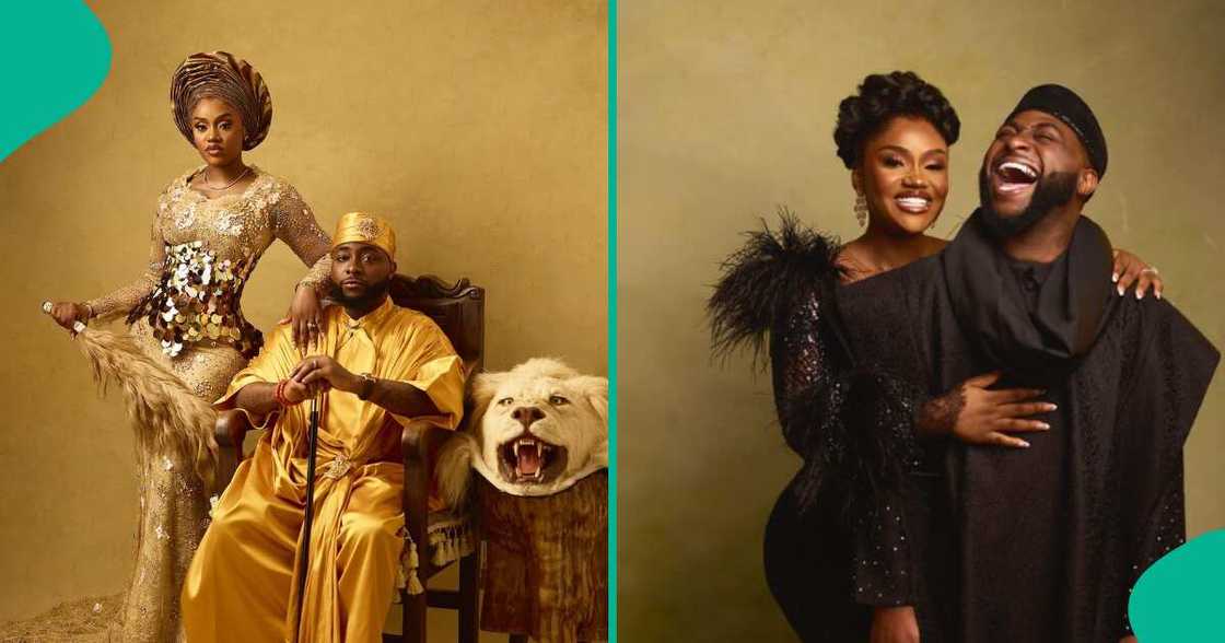 Chivido: Things that trended from Davido and Chioma's wedding. Chivido: Things that trended from Davido and Chioma's wedding.