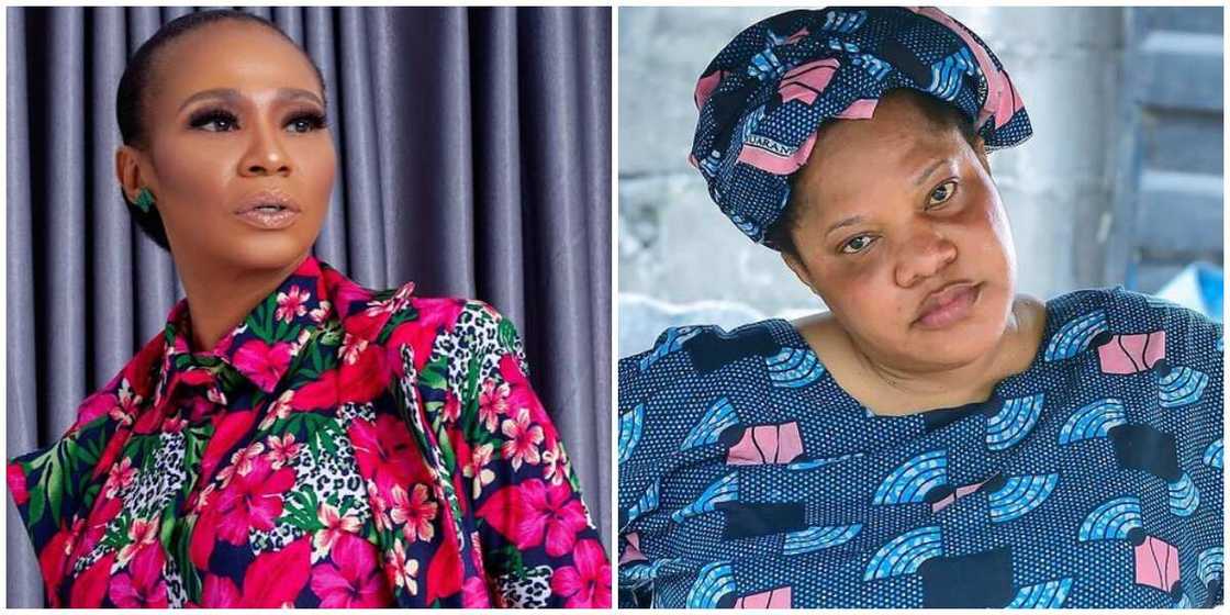 Toyin Abraham and Nse Ikpe-Etim Toyin Abraham and Nse Ikpe-Etim